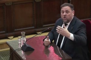 Teisiamas Katalonijos separatistų lyderis nesutiko atsakyti į prokurorų klausimus