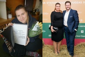 Erika Vitulskienė parodė Valentino dienos dovaną: „Merūnas su Juozuku neleidžia liūdėt“