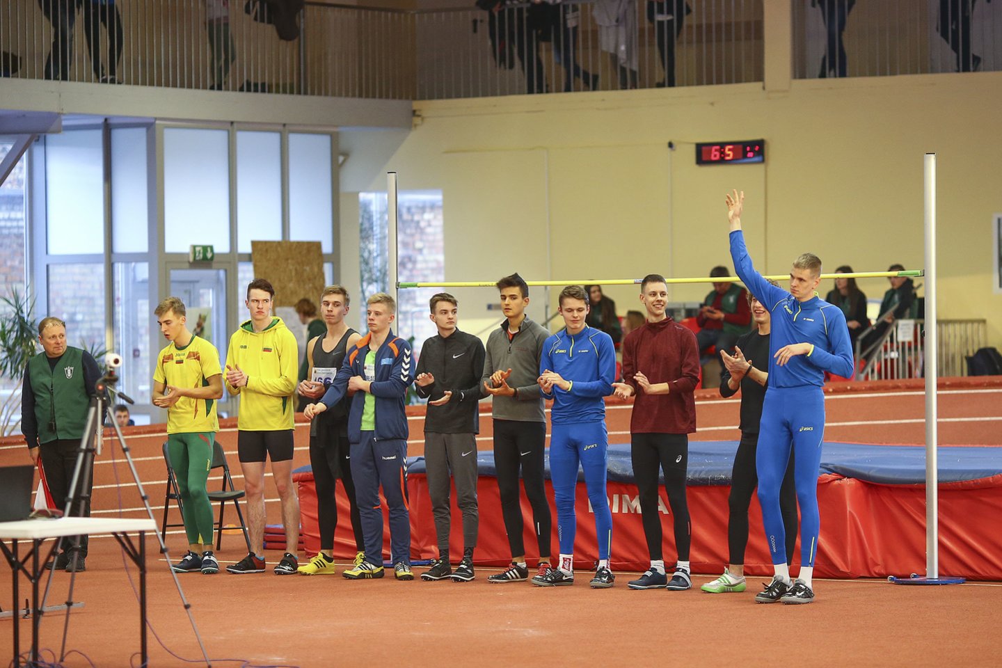 Šiauliuose vykstančio Lietuvos lengvosios atletikos čempionato pirmosios dienos akimirkos. <br> G.Šiupario nuotr.