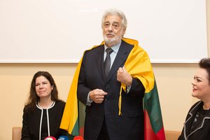 Pasaulinio garso tenoras Placido Domingo susitiks su Lietuvos prezidente