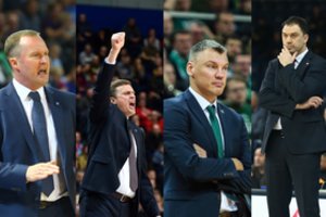 Krepšinio genijų dvikovos: Š. Jasikevičiui nerimą kelti gali neįkandamas varžovas