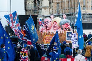 JK vyriausybė: „Brexit“ pralaimėjimas Parlamente – „laikina nesėkmė“