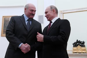 A. Lukašenka: „Mes su V. Putinu galime kad ir rytoj sujungti valstybes“