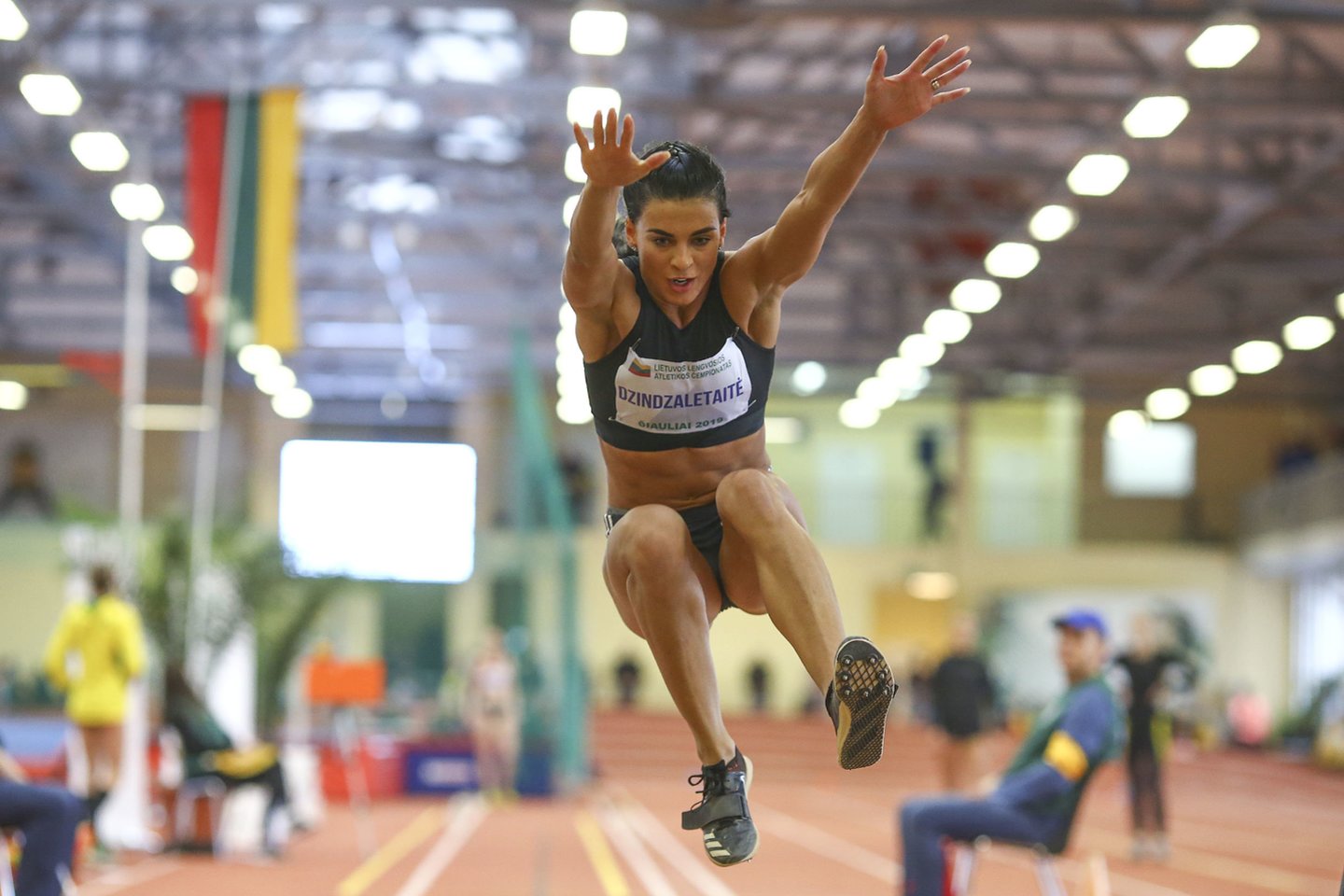 Lietuvos lengvosios atletikos čempionato antrosios dienos akimirkos.<br> G.Šiupario nuotr.