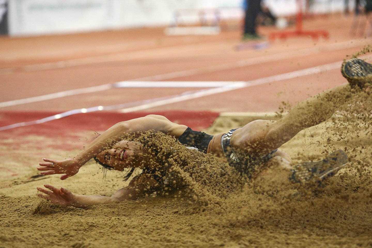 Lietuvos lengvosios atletikos čempionato antrosios dienos akimirkos.<br> G.Šiupario nuotr.