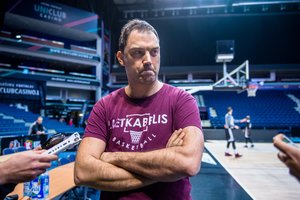 Kovoti su „Žalgiriu“ pasiruošęs „Lietkabelio“ treneris įvertino lietuvių teisėjus