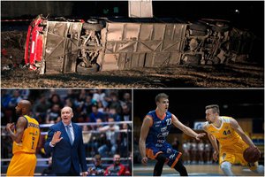 Krepšinio penktadienis: tragedija Makedonijoje, D. Dulkio išimtis ir nelaimintis R. Kurtinaitis