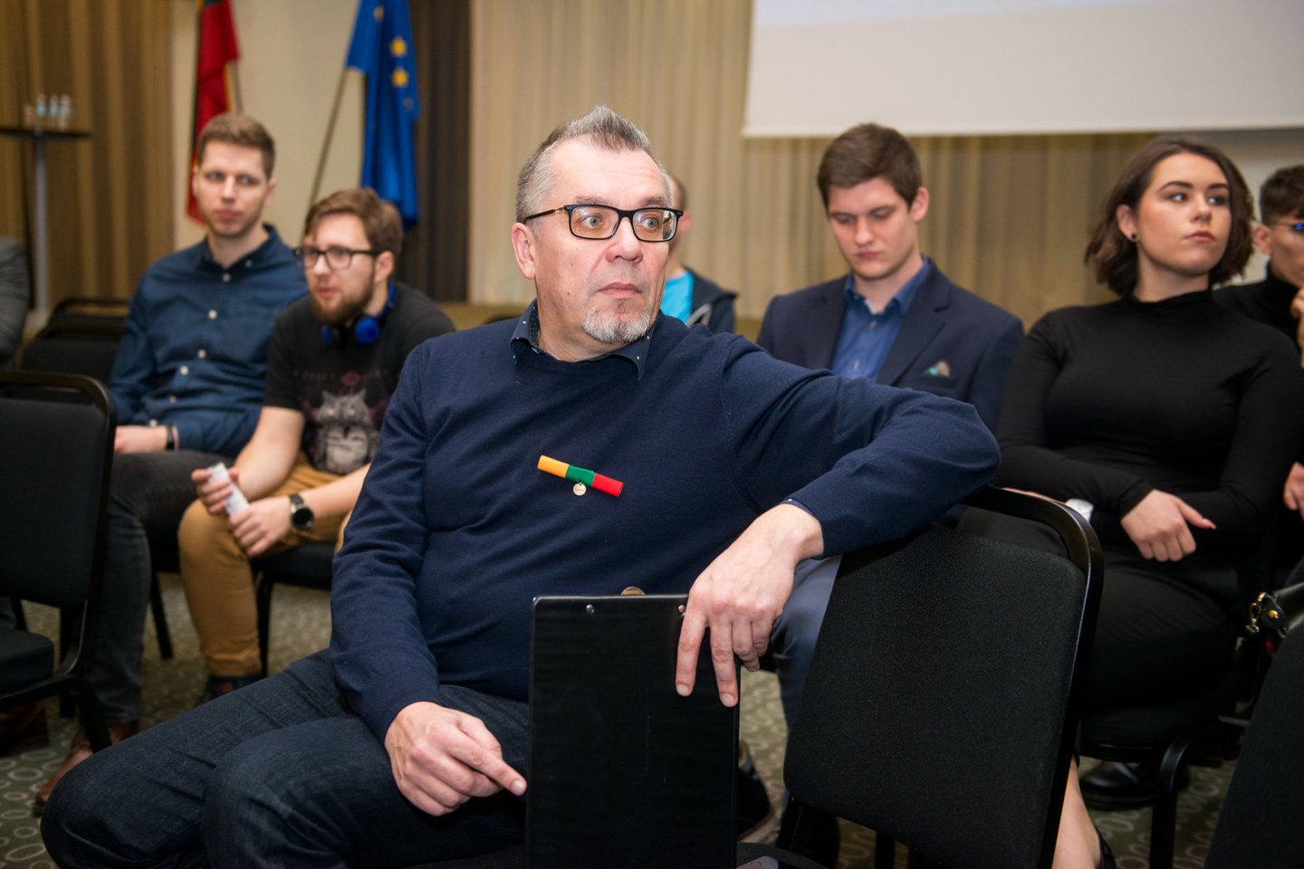  „Rengiame pirmąjį didelį bendraminčių ir bendražygių susitikimą - Lietuvos konferenciją, kurioje duosime startą naujos liberalios politinės partijos kūrimui. Tai žmonės, kurie nori atverti naują puslapį Lietuvos politikoje - atvirą, optimistinį, laisvą ir drąsiai žiūrintį į priekį“, - kalbėjo A. Armonaitė. <br> J.Stacevičiaus nuotr. 