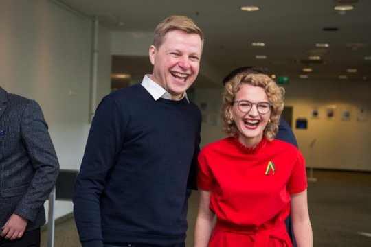  Vasario 16-ąją A. Armonaitė ir R. Šimašius kuria liberalią  politinę partiją 