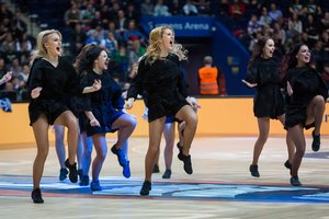 Karaliaus Mindaugo taurės pusfinalio mūšius papuošė šokėjų konkursas