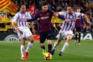 Lionelio Messi įvartis išgelbėjo „Barcelona“ ekipą nuo ketvirtųjų iš eilės lygiųjų Ispanijoje
