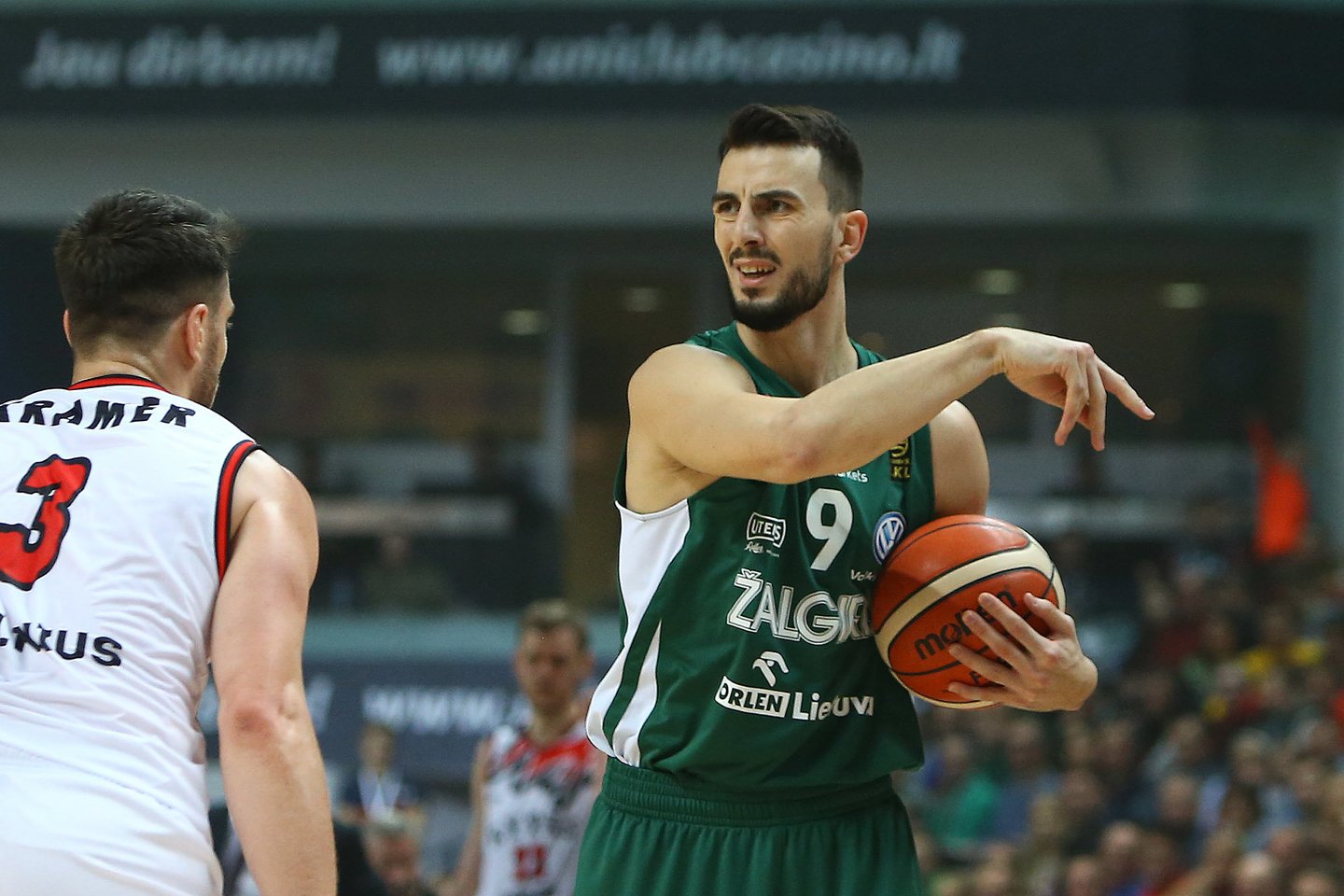„Ryto“ ir „Žalgirio“ dvikova Karaliaus Mindaugo taurės turnyro finale<br> G.Šiupario nuotr.