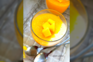 Jogurto ir mangų desertas: pagaminti lengva, o rezultatas vertas 10 balų