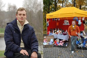 Pirmą žingsnį tik ketverių žengęs druskininkietis dalyvauja raliuose ir siuva lėles