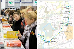 Vykstantiems į Vilniaus knygų mugę – specialus viešojo transporto maršrutas