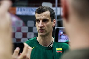 B. Matkevičius – apie rinktinės varžovus, „Ryto“ pergalės svarbą ir teisėjus Europoje