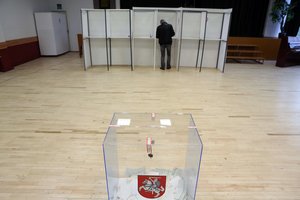 Balsavimo kabinose per rinkimus lauks netikėta naujovė