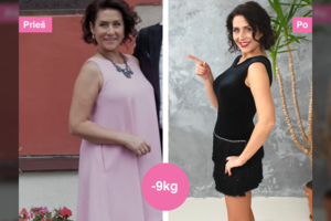 Gerokai sulieknėjusi Irena Starošaitė: „Rezultatą pastebėjau jau pirmą savaitę“