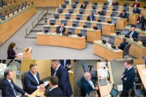 Rinkimų maratonas jaukia darbą Seime: tokios įtampos teigia dar nejautę
