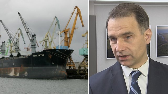 Ministras: interesų konfliktas Klaipėdos uoste suvaldytas