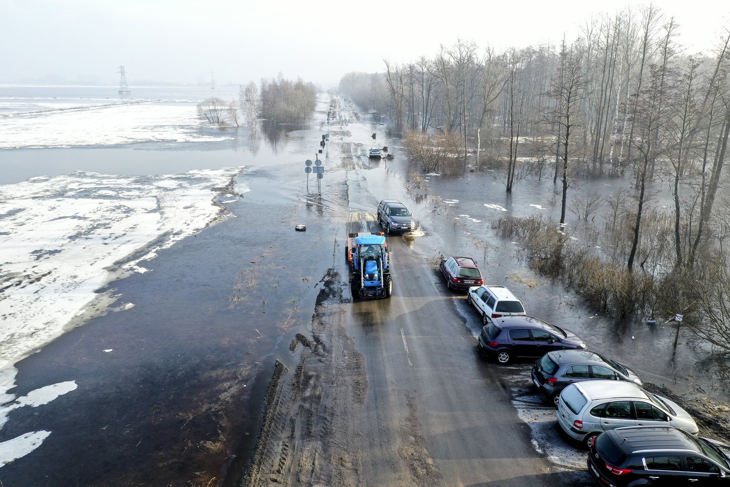 Potvynis Pamario kraštą kamuoja kasmet.<br> V. Ščiavinsko nuotr.
