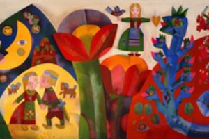 Atgims legendinės Vilniaus vaikų kavinės „Nykštukas“ sienų tapyba