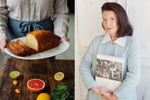 Jogurtinis keksas su citrinomis – neatsivalgomai skanus