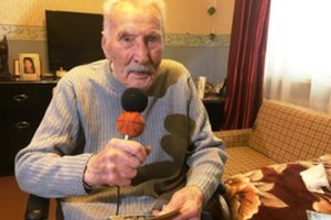 108-erių kaunietis dar prisimena, kaip jį krepšinio gudrybių mokė pats Pranas Lubinas