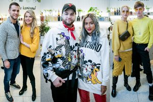 Karolina Meschino su mylimuoju ir kitos žvaigždės mėgavosi nostalgiškais patiekalais