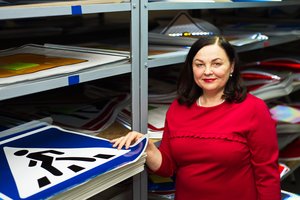 Kelio ženklus gaminanti Laimutė Visockienė: verslas – mano gyvenimo būdas