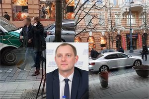 Vilniaus centre sulaikytas R. Malinausko patarėjas A. Kadziauskas, pareikšti įtarimai