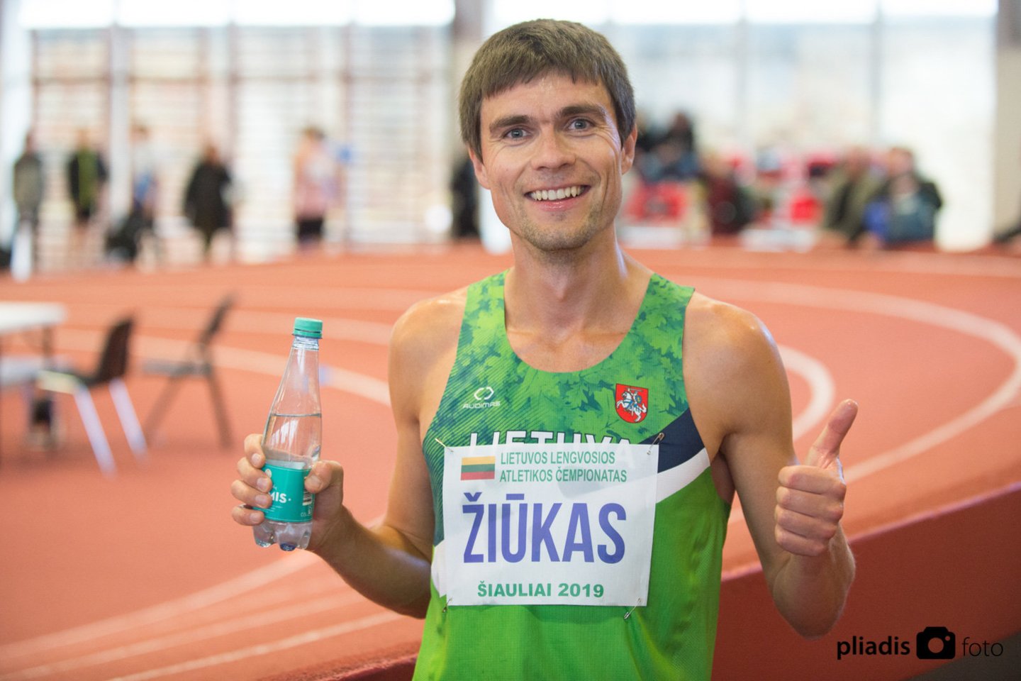 Ėjikas Marius Žiūkas įvykdė ir pasaulio čempionato, ir olimpiados normatyvus.<br> A.Pliadžio nuotr.