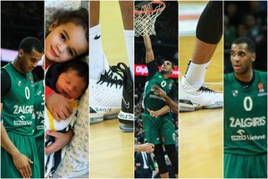 B. Daviesas iškovotą pergalę Eurolygoje skyrė „Žalgiriui“ ir naujagimiui sūnui