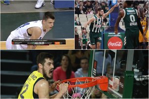 Eurolygos skaičiai: 15-mečio rekordas, Atėnų klubo keistenybės ir toli nuskrieję favoritai