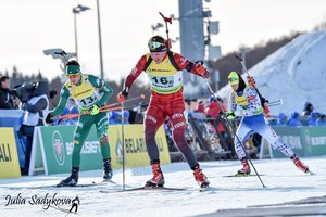 V. Strolia Europos biatlono čempionate užėmė 28-ąją vietą ir dalyvaus persekiojimo lenktynėse