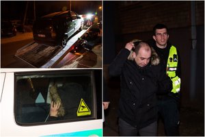 Naktinis reidas Vilniuje: girtas kelių gaidelis sukėlė dvi avarijas
