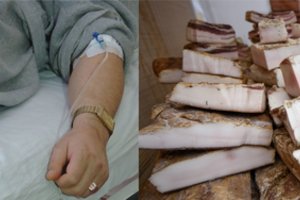 Turguje pirkti lašiniai panevėžiečiui apkarto: prireikė medikų pagalbos