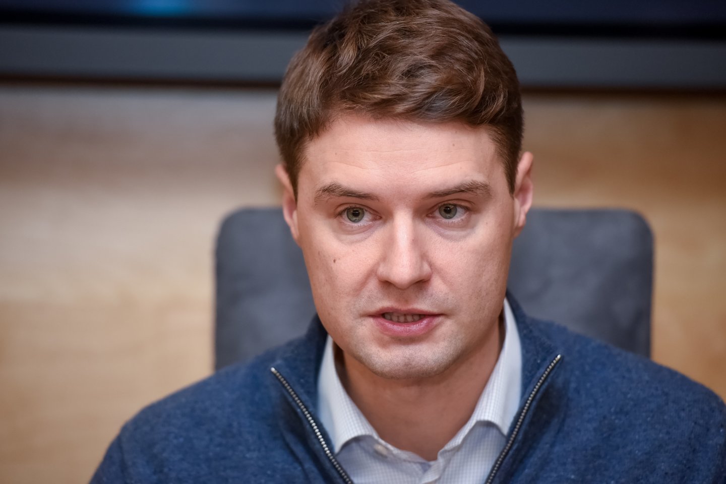 Mykolas Majauskas siekia Lietuvoje kanapių preparatus padaryti legalius ir prieinamus sergantiesiems<br>D.Umbraso nuotr.