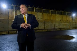 M. Pompeo smerkia N. Maduro „banditų“ smurtą Venesueloje