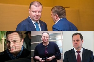 Smūgis valstiečiams: du ryškiausi lyderiai atsidūrė nemalonaus reitingo viršuje