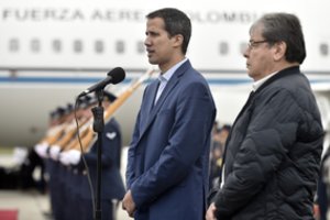 Venesuelos opozicijos lyderis ragina tarptautinę bendruomenę veikti