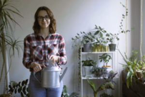 Išmestus augalus atgaivinanti kaunietė atskleidė savo ambicingus planus