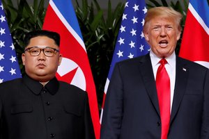Baltieji rūmai: D. Trumpo ir Kim Jong-uno susitikimas truks dvi dienas 