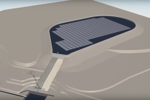 Plūduriuojanti saulės jėgainė gausiau bus maitinama pinigais  