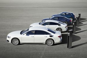 „Audi“ pristatė net 4 naujus įkraunamus hibridinius modelius 