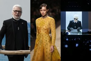 „Fendi“ kolekcijos pristatyme ypatingai pagerbtas Karlo Lagerfeldo atminimas