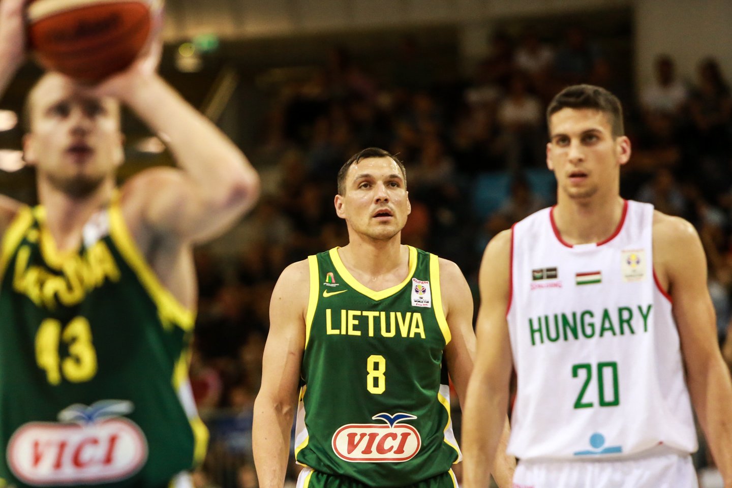 Lietuvos vyrų krepšinio rinktinėje galimai išvysime šusnį veteranų.<br>G.Bitvinsko nuotr.