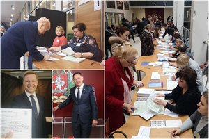 Išankstinio balsavimo starte – žmonių antplūdis: balsą atidavusi D. Grybauskaitė išsirinko greitai