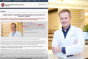 Sukčių jaukas – žinomo plastikos chirurgo D. Radzevičiaus veidas ir vardas