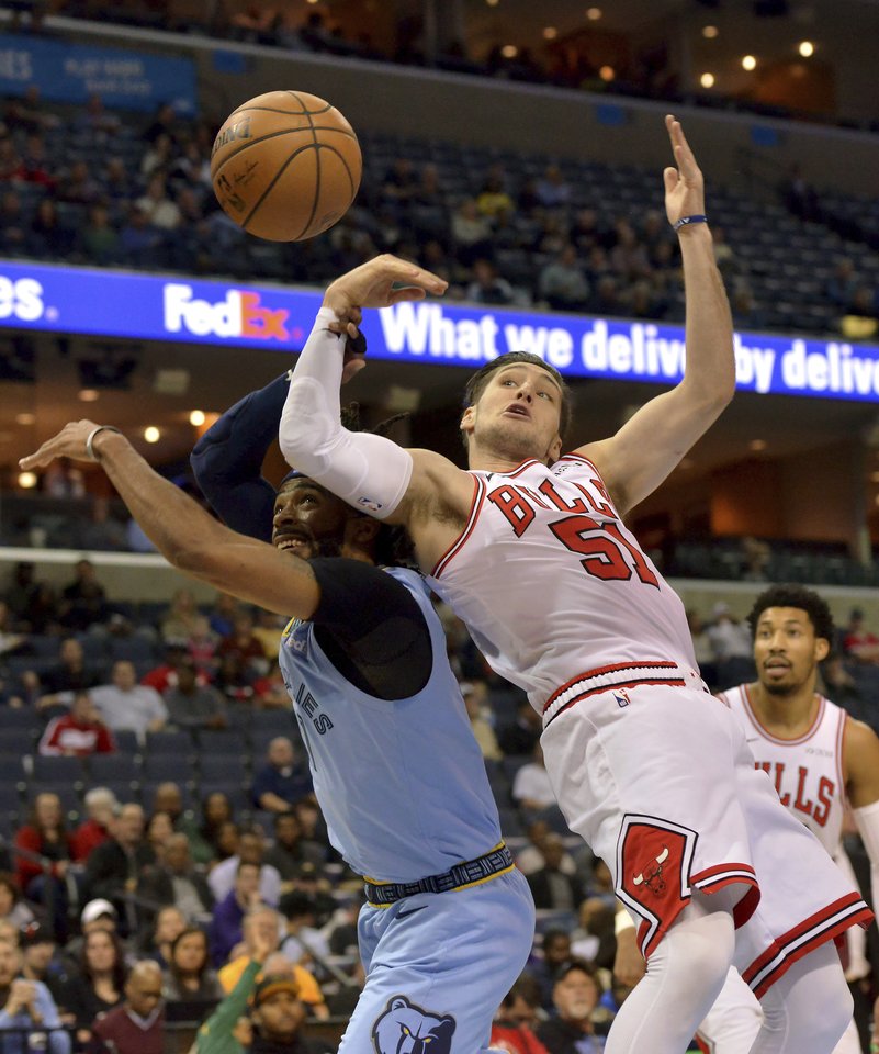 „Grizzlies“ patyrė dar vieną pralaimėjimą – juos namie įveikė „Bulls“<br> AP nuotr.
